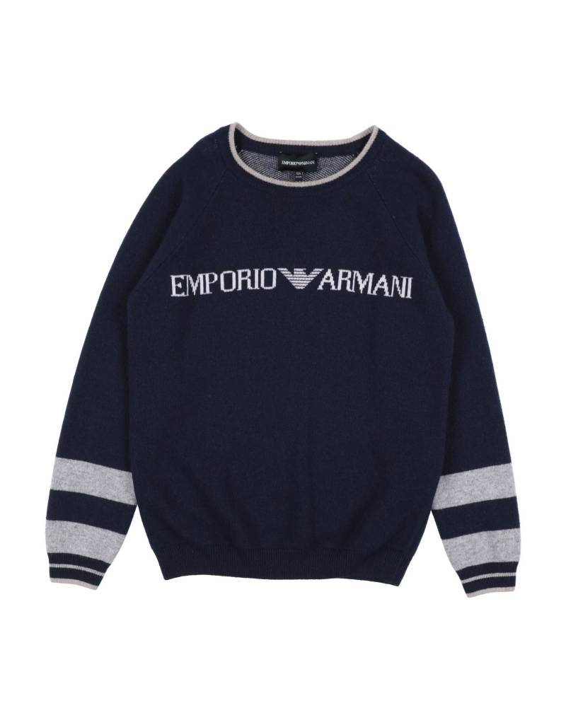 EMPORIO ARMANI Pullover Kinder Nachtblau von EMPORIO ARMANI