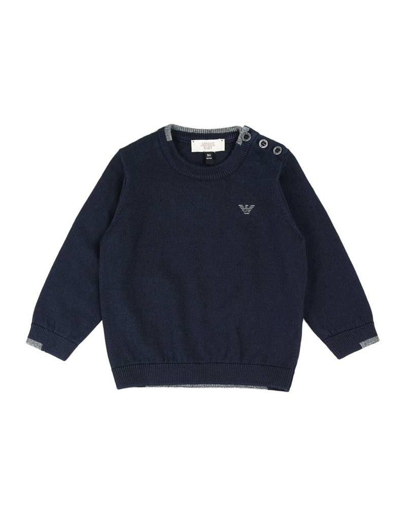 EMPORIO ARMANI Pullover Kinder Nachtblau von EMPORIO ARMANI