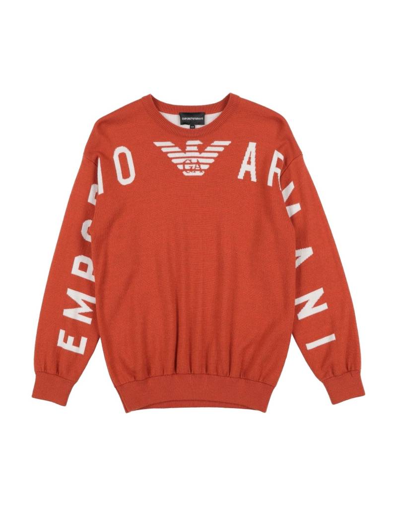 EMPORIO ARMANI Pullover Kinder Orange von EMPORIO ARMANI