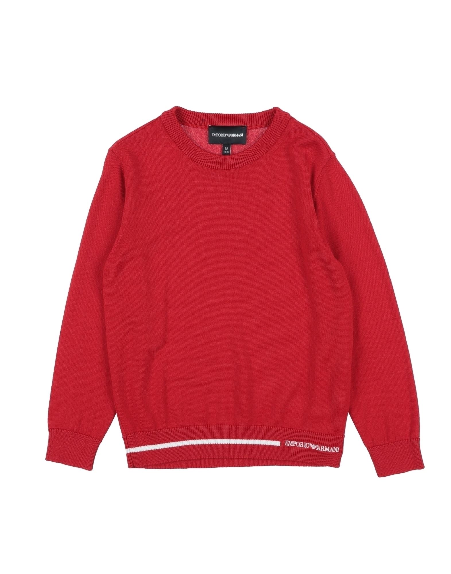 EMPORIO ARMANI Pullover Kinder Rot von EMPORIO ARMANI