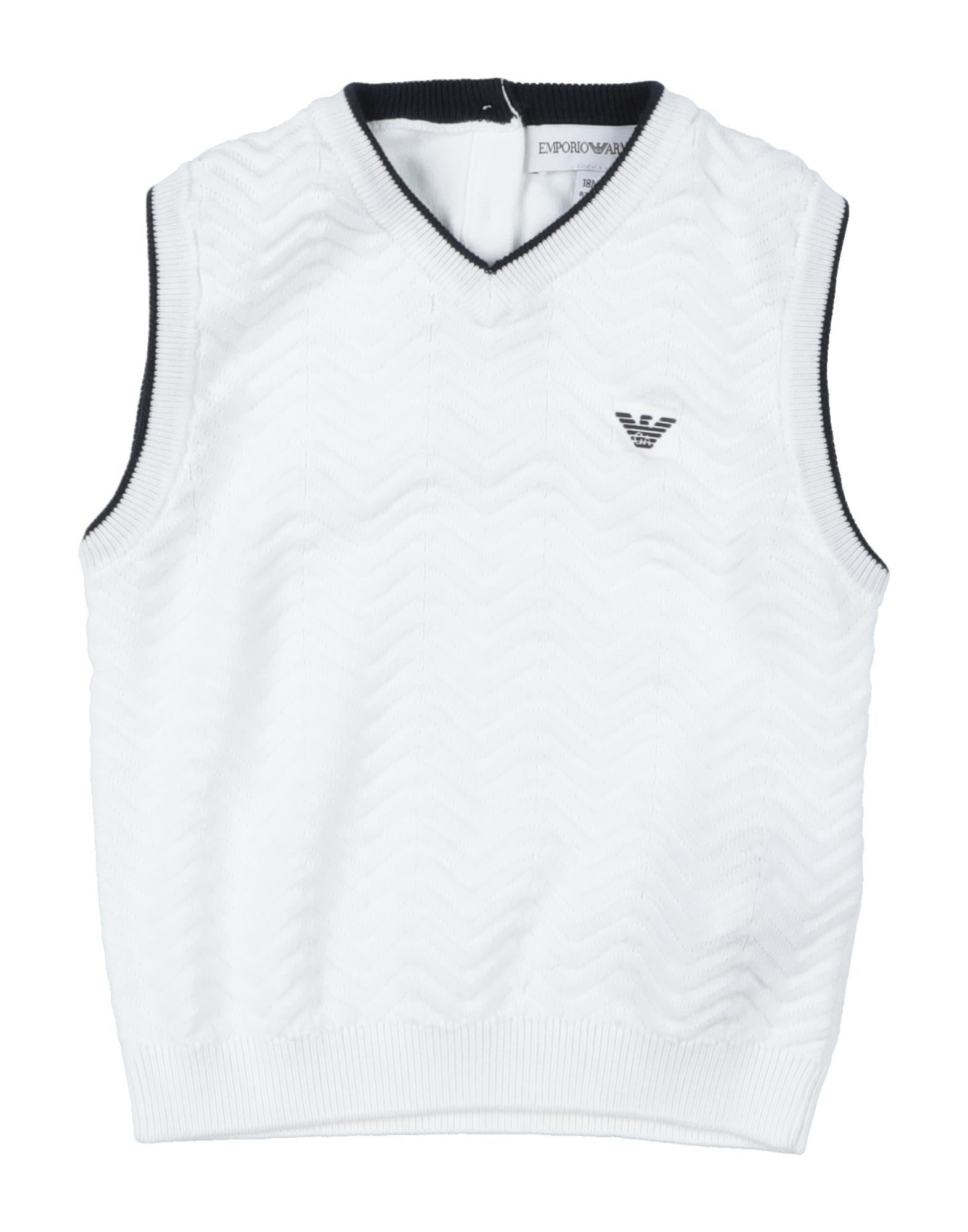 EMPORIO ARMANI Pullover Kinder Weiß von EMPORIO ARMANI