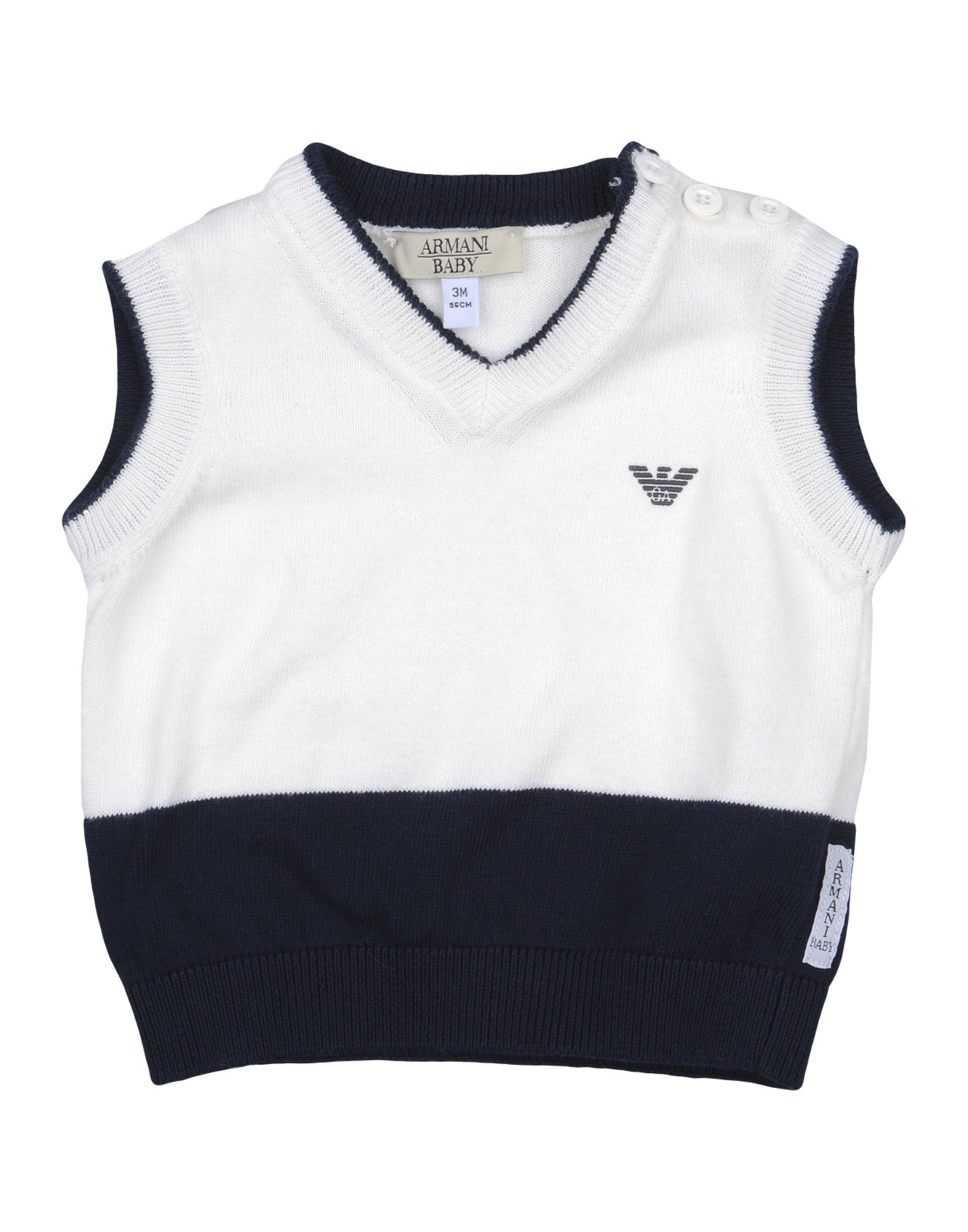 EMPORIO ARMANI Pullover Kinder Weiß von EMPORIO ARMANI
