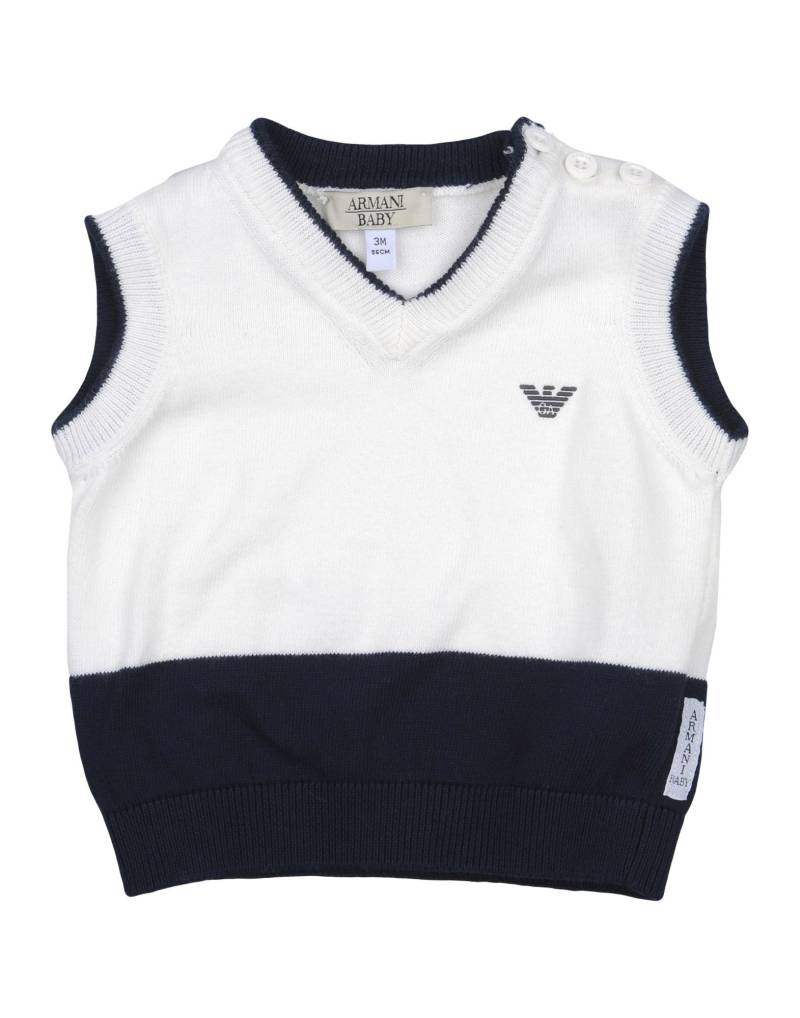 EMPORIO ARMANI Pullover Kinder Weiß von EMPORIO ARMANI