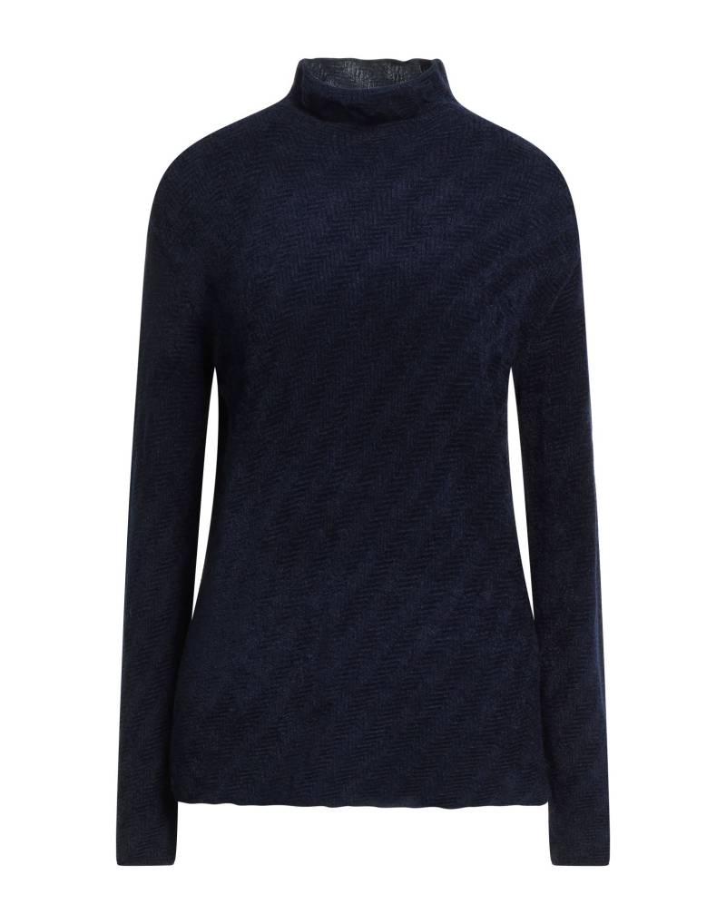 EMPORIO ARMANI Rollkragenpullover Damen Nachtblau von EMPORIO ARMANI
