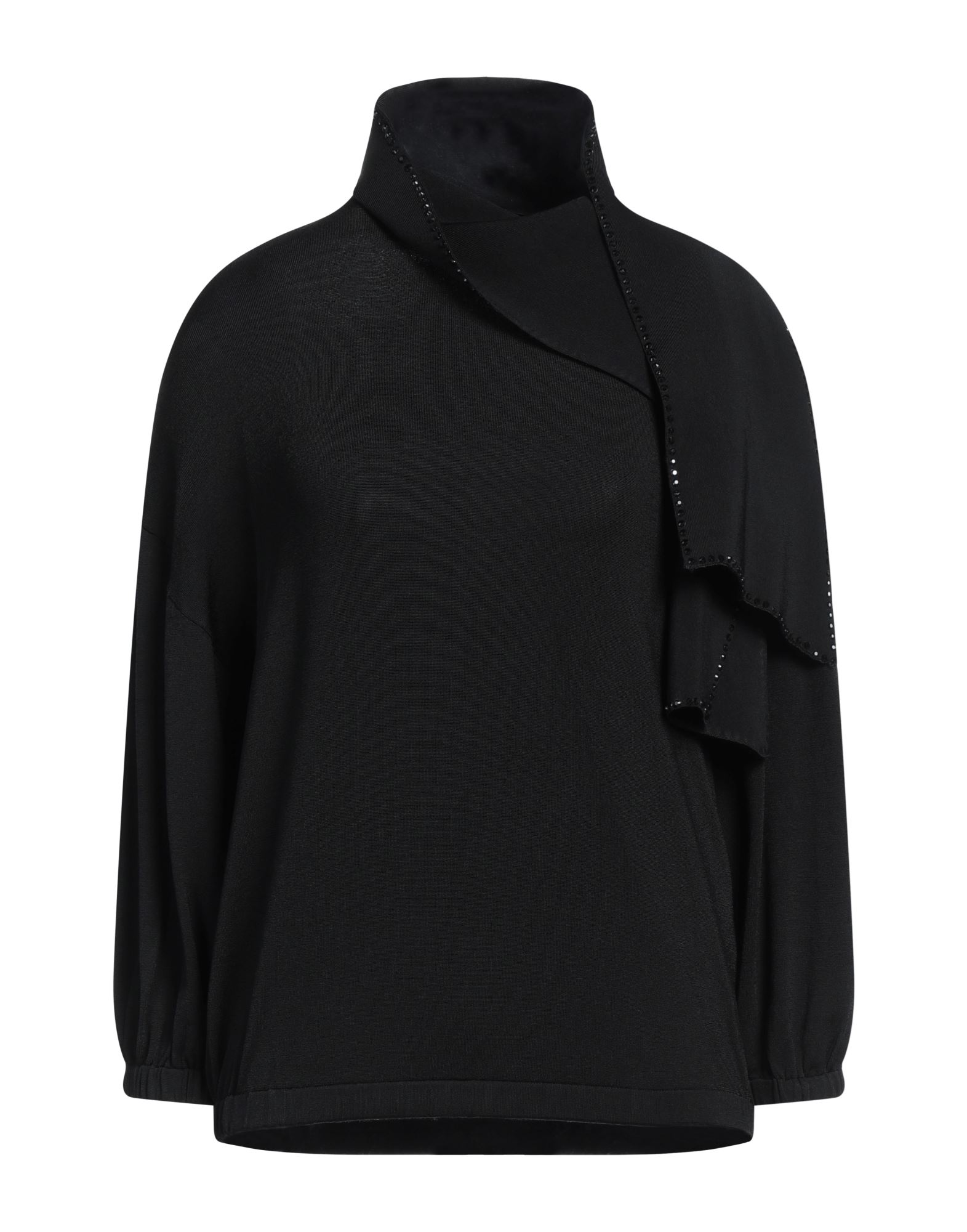 EMPORIO ARMANI Rollkragenpullover Damen Schwarz von EMPORIO ARMANI