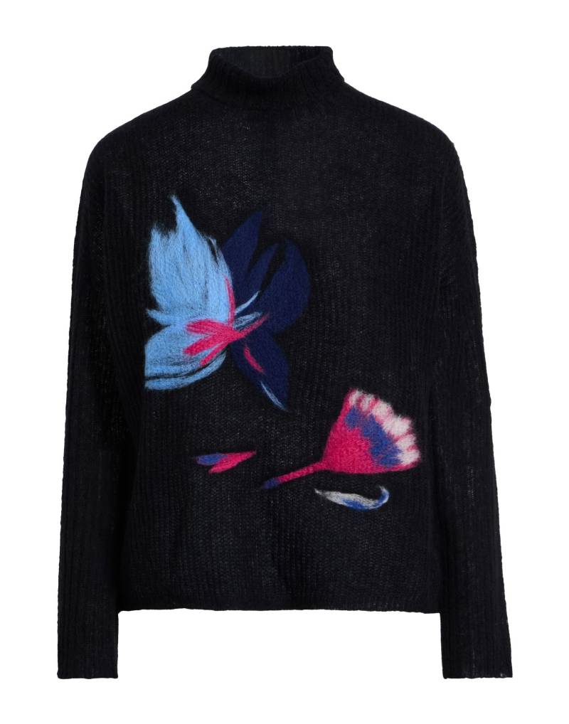 EMPORIO ARMANI Rollkragenpullover Damen Schwarz von EMPORIO ARMANI