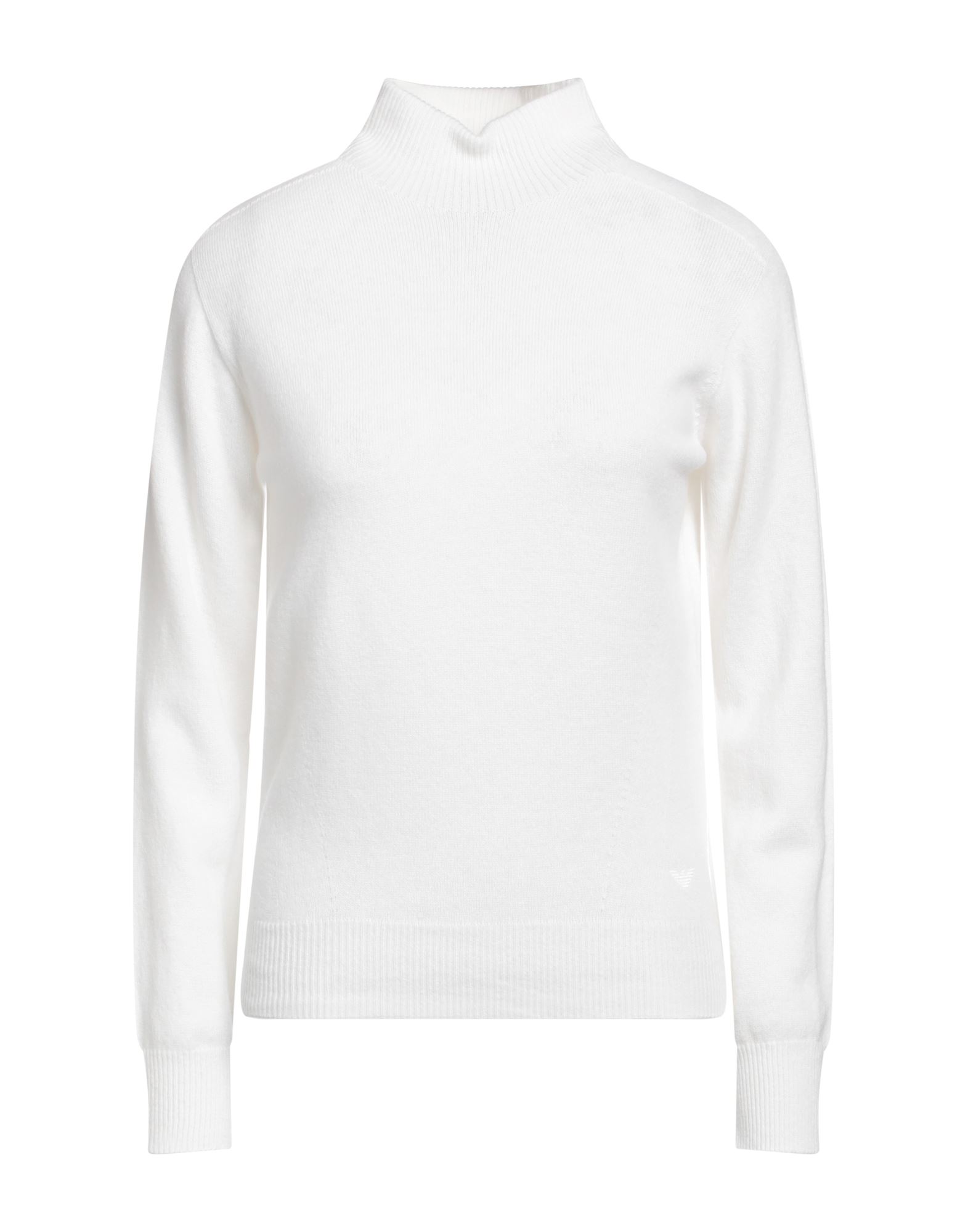 EMPORIO ARMANI Rollkragenpullover Damen Weiß von EMPORIO ARMANI