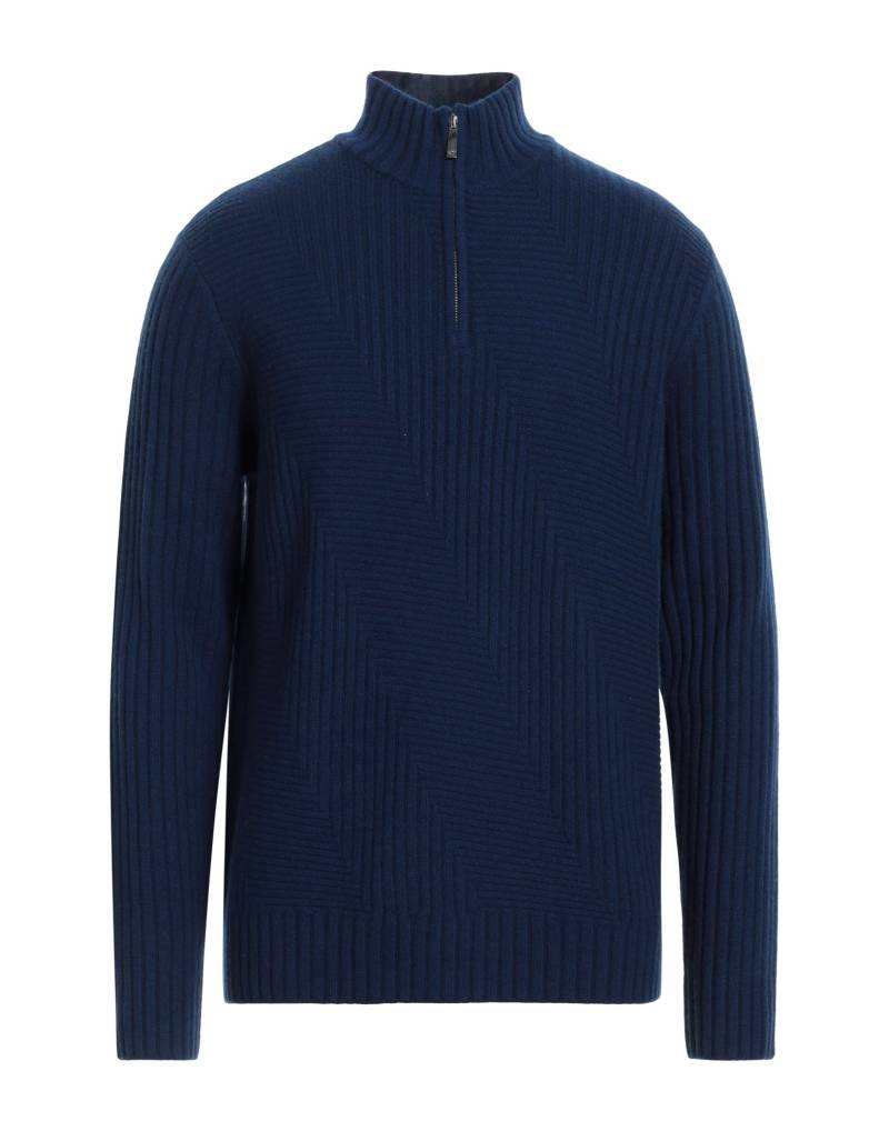EMPORIO ARMANI Rollkragenpullover Herren Blau von EMPORIO ARMANI