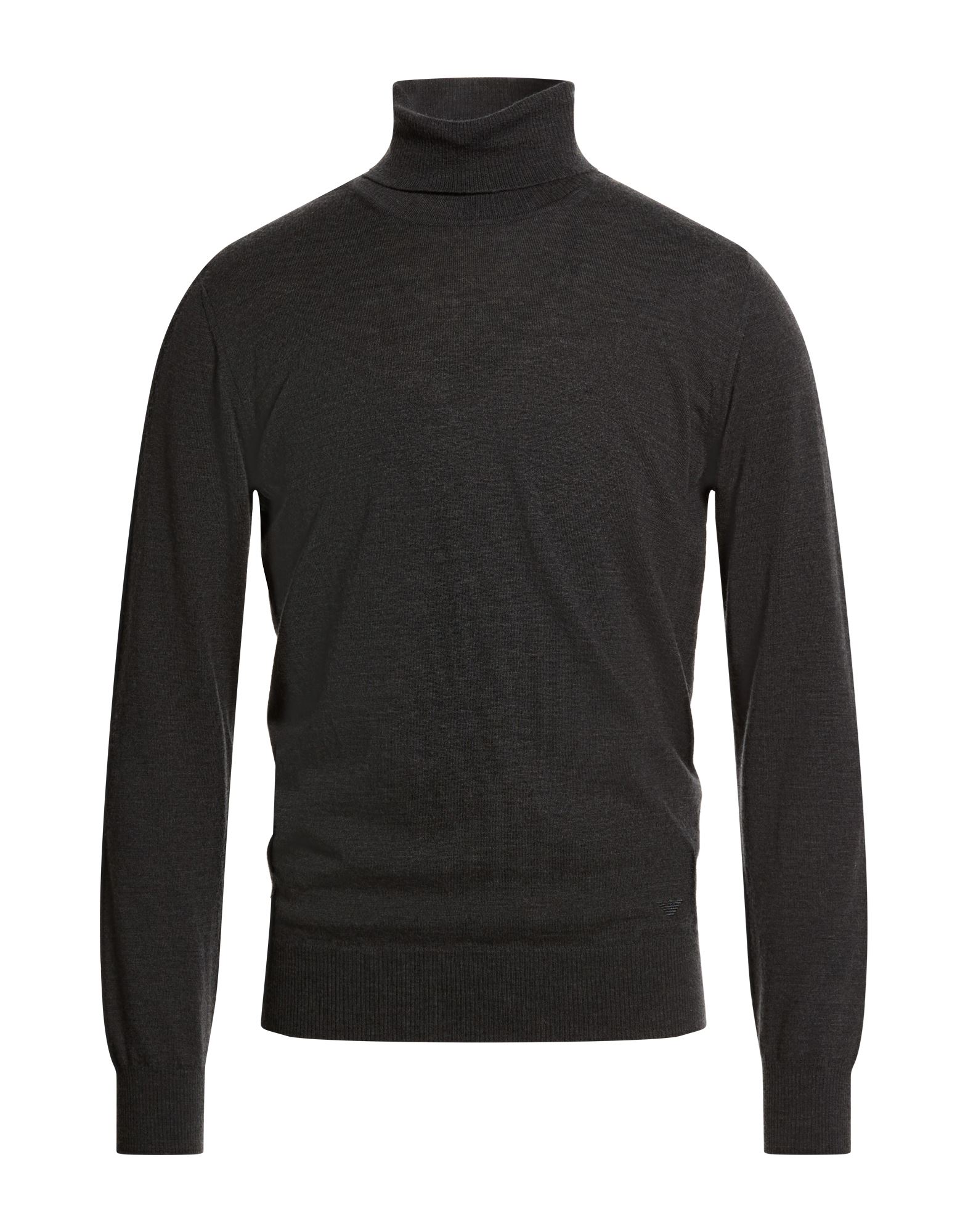 EMPORIO ARMANI Rollkragenpullover Herren Braungrau von EMPORIO ARMANI