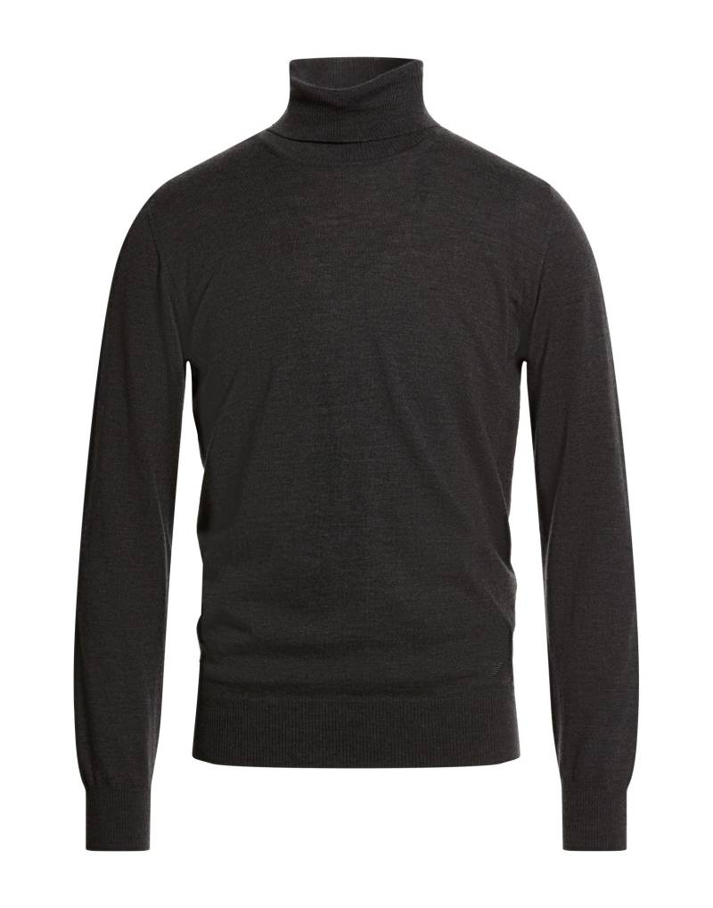 EMPORIO ARMANI Rollkragenpullover Herren Braungrau von EMPORIO ARMANI