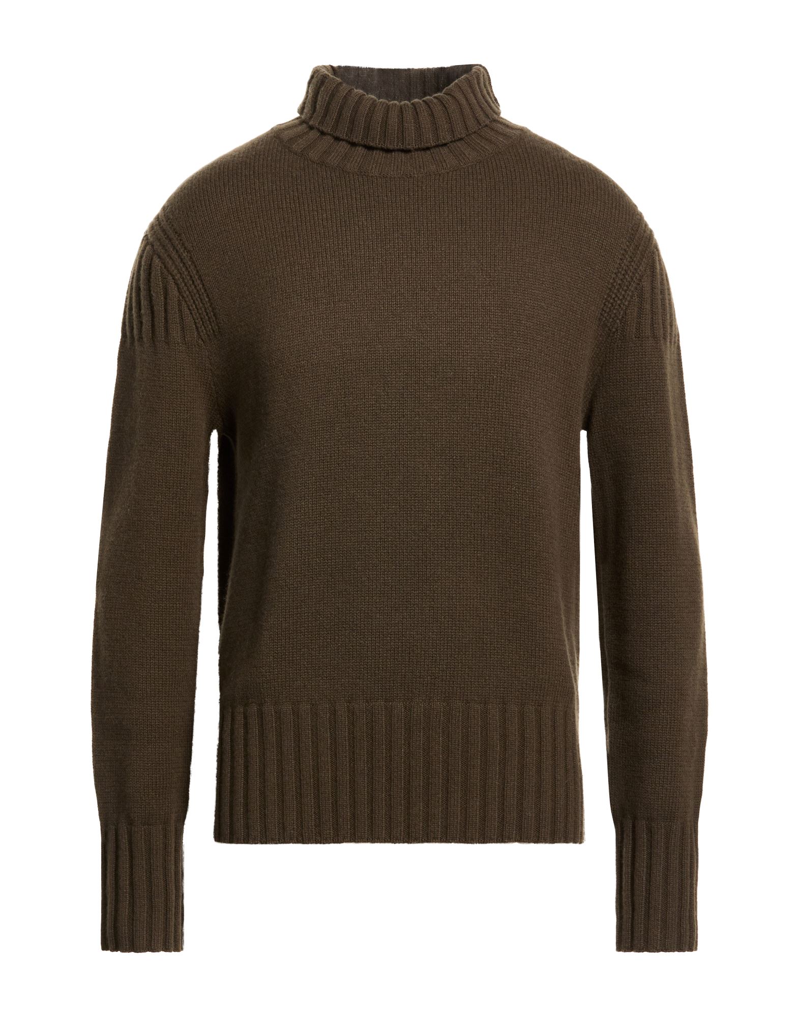 EMPORIO ARMANI Rollkragenpullover Herren Khaki von EMPORIO ARMANI