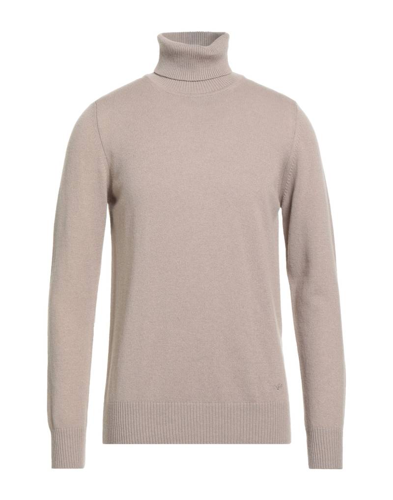 EMPORIO ARMANI Rollkragenpullover Herren Khaki von EMPORIO ARMANI