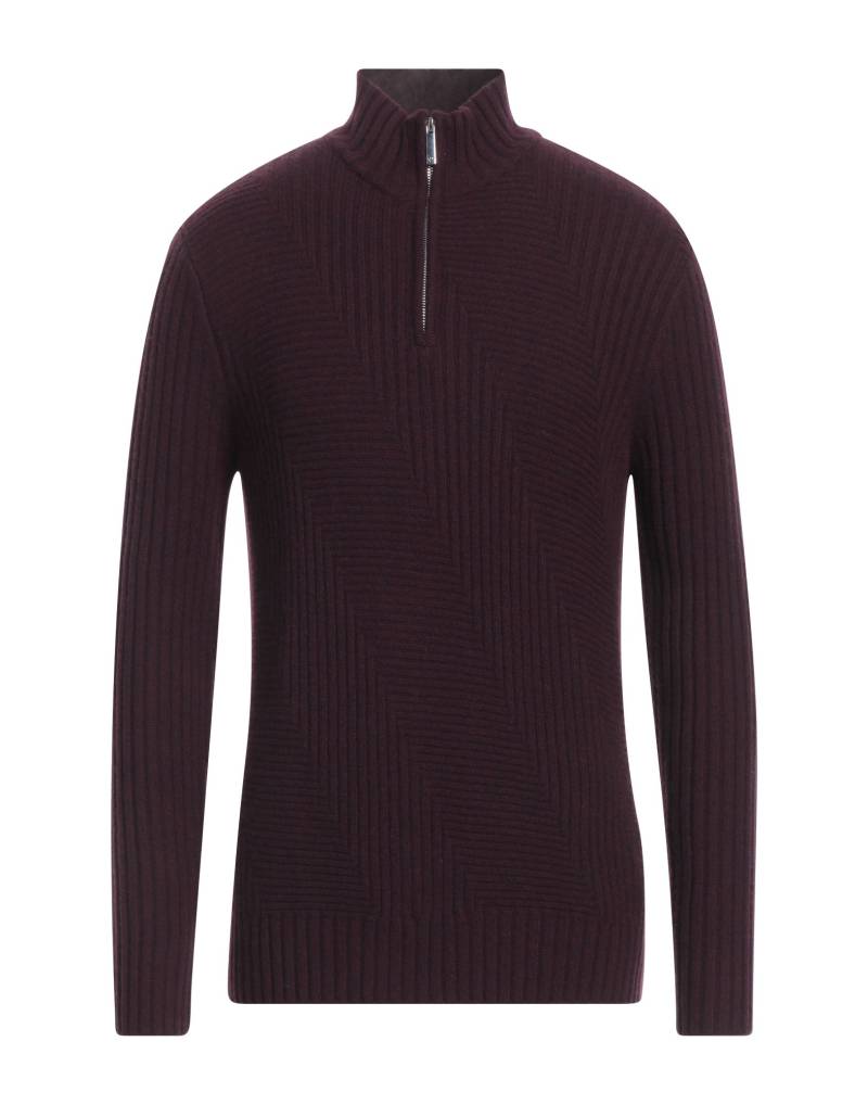 EMPORIO ARMANI Rollkragenpullover Herren Pflaume von EMPORIO ARMANI