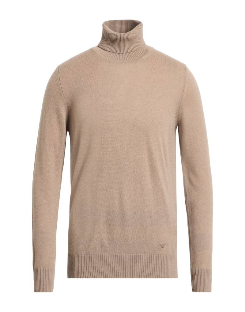 EMPORIO ARMANI Rollkragenpullover Herren Sand von EMPORIO ARMANI