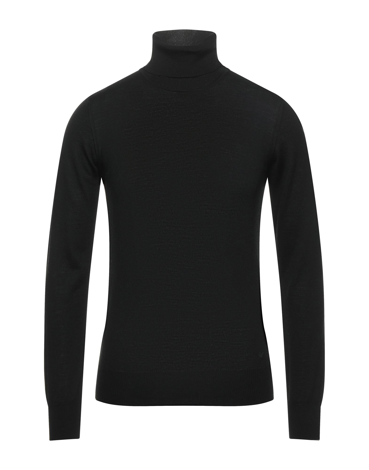 EMPORIO ARMANI Rollkragenpullover Herren Schwarz von EMPORIO ARMANI