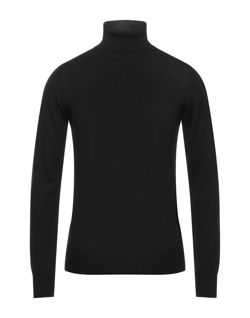 EMPORIO ARMANI Rollkragenpullover Herren Schwarz von EMPORIO ARMANI