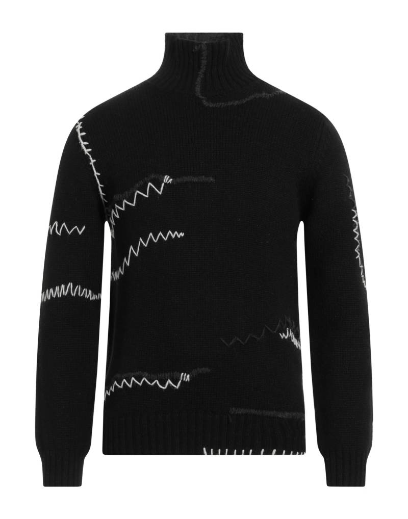 EMPORIO ARMANI Rollkragenpullover Herren Schwarz von EMPORIO ARMANI