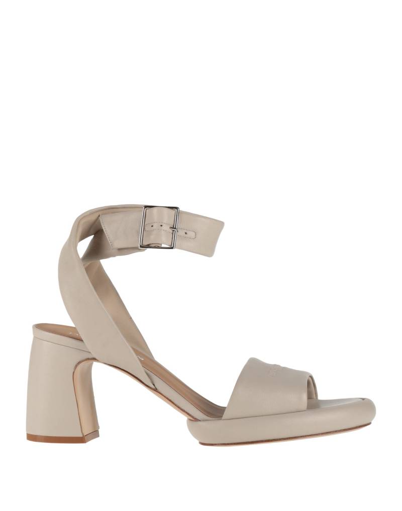 EMPORIO ARMANI Sandale Damen Hellgrau von EMPORIO ARMANI