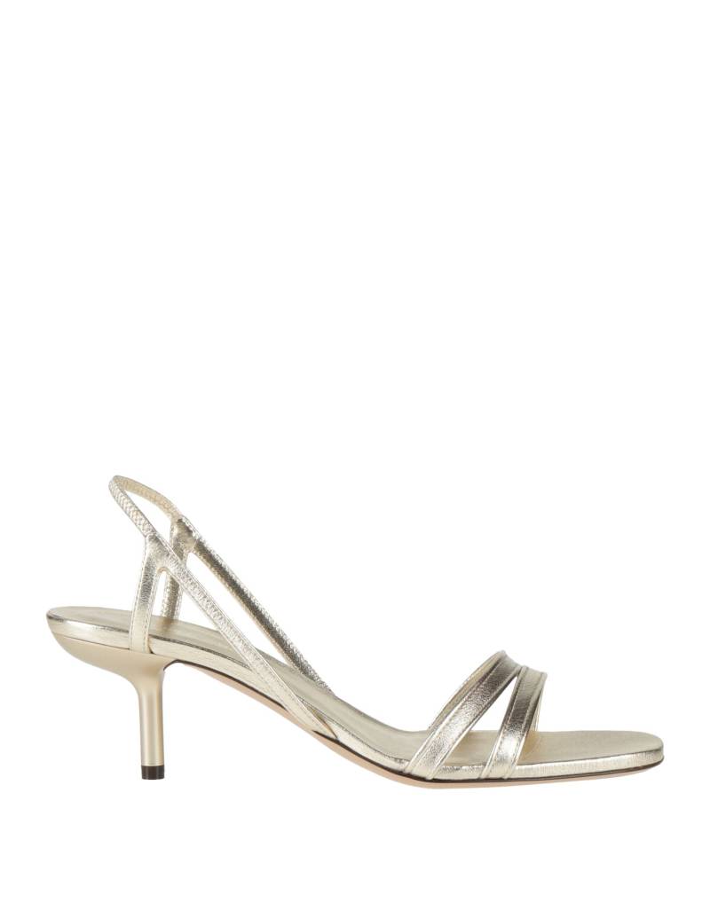 EMPORIO ARMANI Sandale Damen Platin von EMPORIO ARMANI