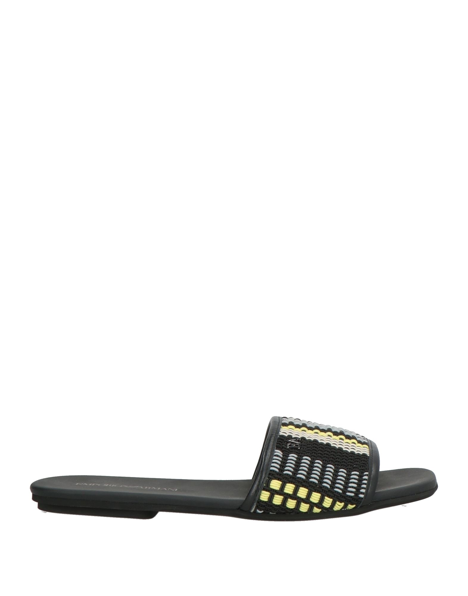 EMPORIO ARMANI Sandale Damen Schwarz von EMPORIO ARMANI