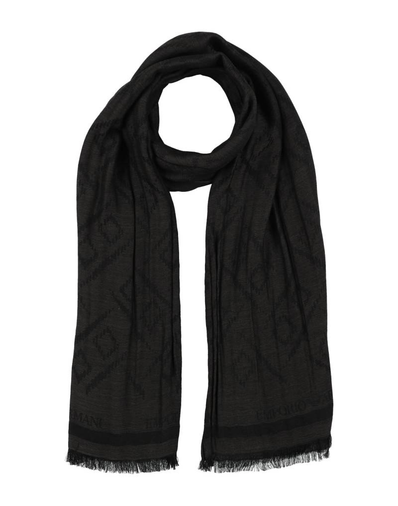 EMPORIO ARMANI Schal Herren Dunkelbraun von EMPORIO ARMANI