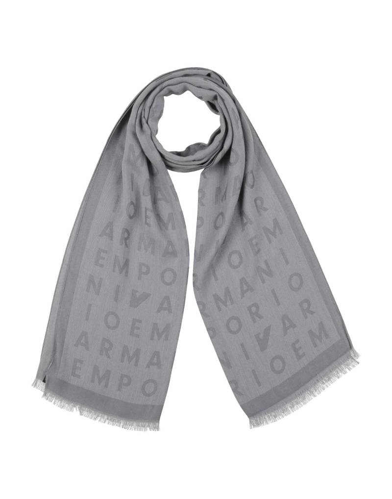 EMPORIO ARMANI Schal Herren Grau von EMPORIO ARMANI