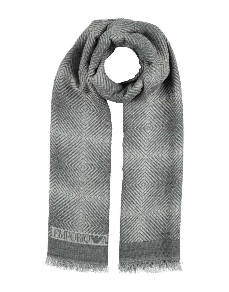 EMPORIO ARMANI Schal Herren Grau von EMPORIO ARMANI