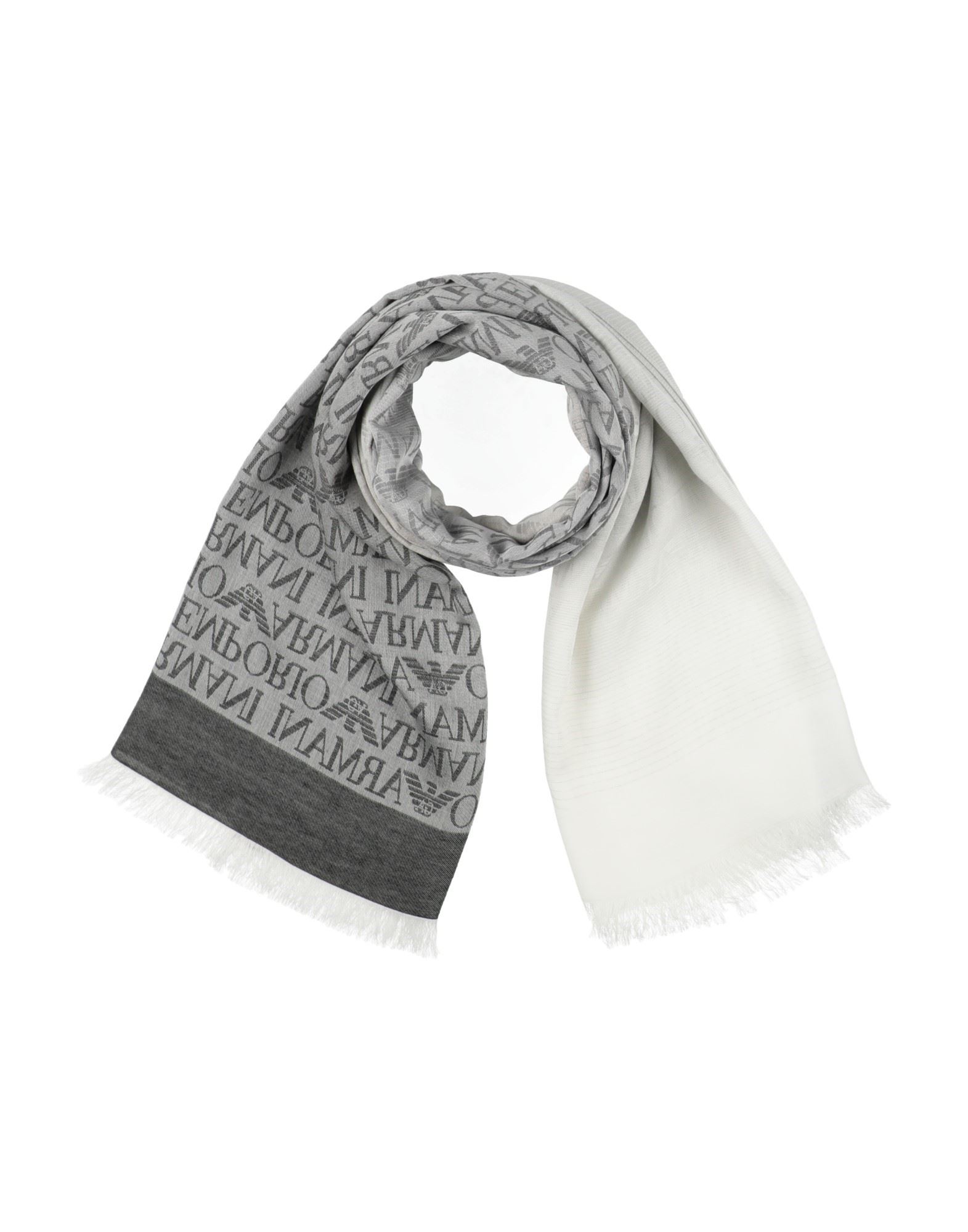 EMPORIO ARMANI Schal Herren Hellgrau von EMPORIO ARMANI