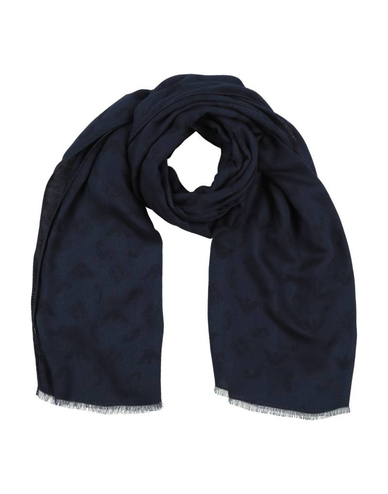 EMPORIO ARMANI Schal Herren Marineblau von EMPORIO ARMANI