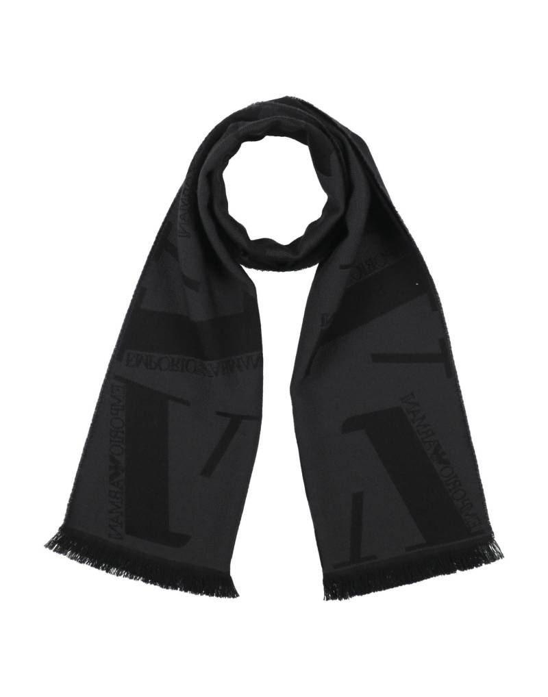 EMPORIO ARMANI Schal Herren Schwarz von EMPORIO ARMANI