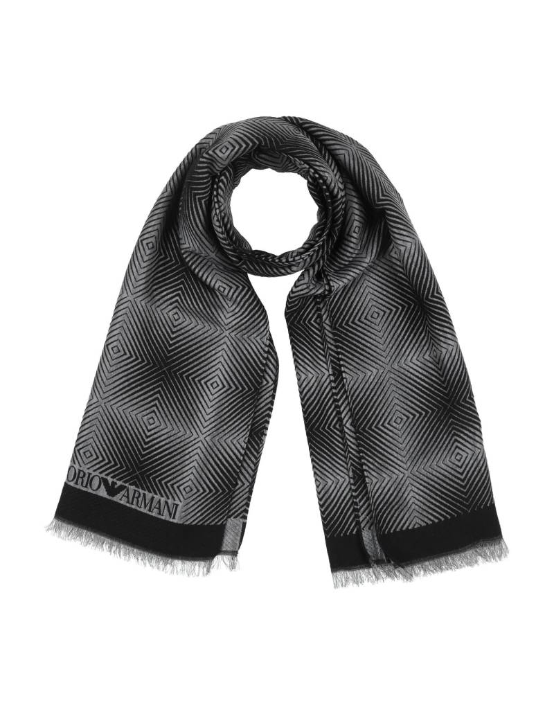 EMPORIO ARMANI Schal Herren Schwarz von EMPORIO ARMANI