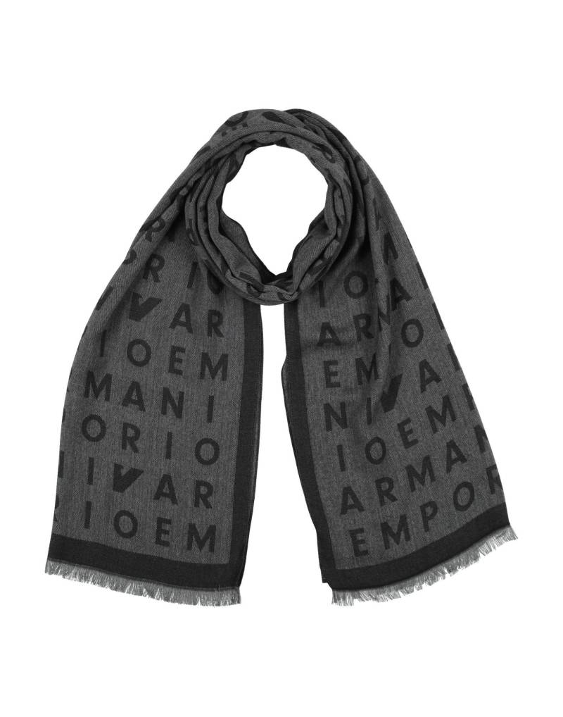 EMPORIO ARMANI Schal Herren Schwarz von EMPORIO ARMANI