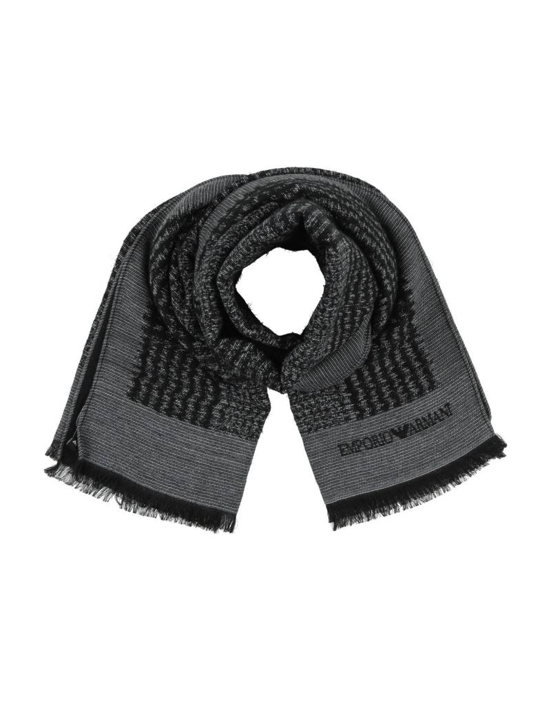 EMPORIO ARMANI Schal Herren Schwarz von EMPORIO ARMANI