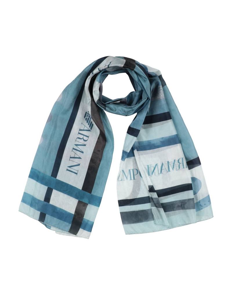 EMPORIO ARMANI Schal Herren Taubenblau von EMPORIO ARMANI