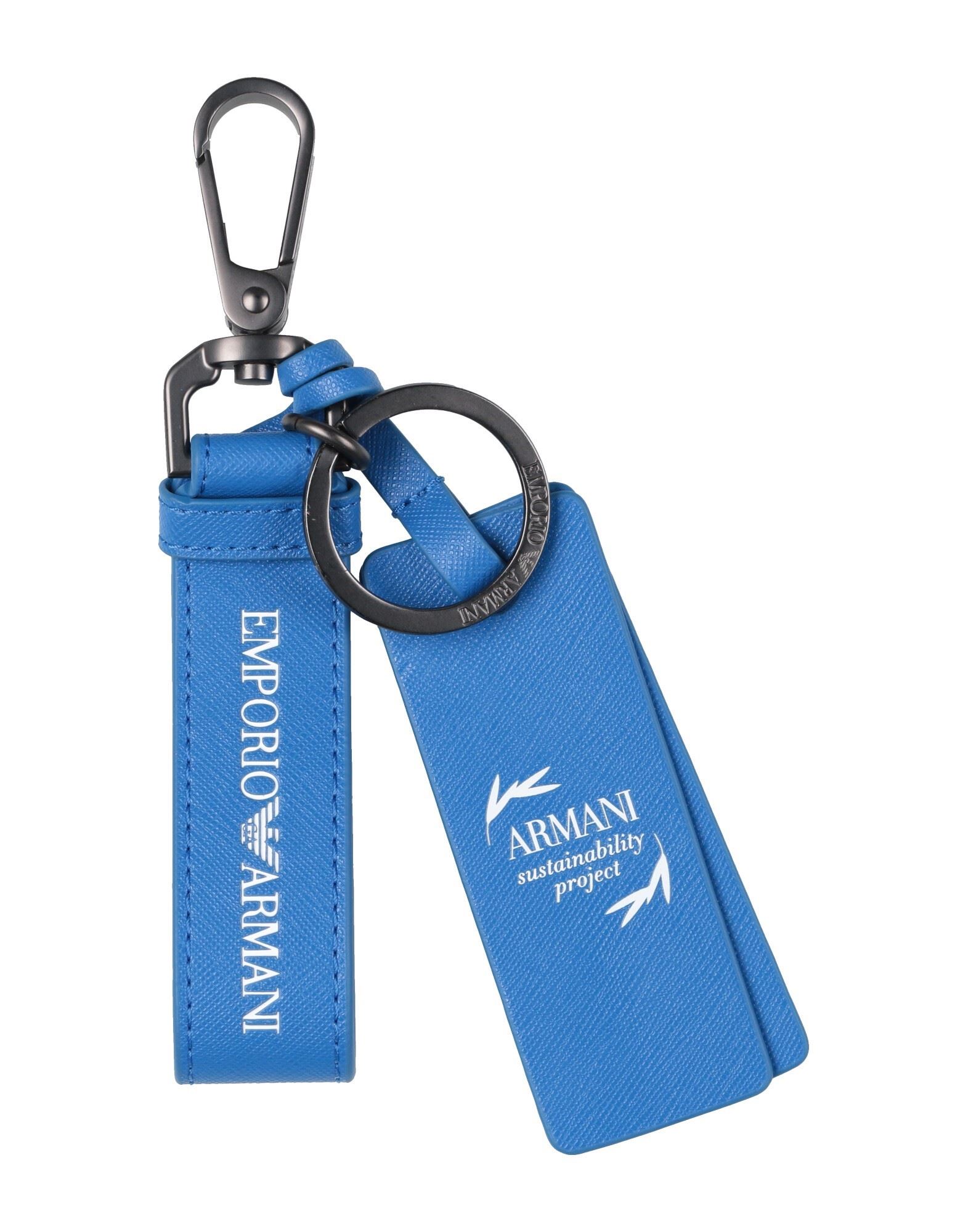 EMPORIO ARMANI Schlüsselanhänger Herren Azurblau von EMPORIO ARMANI