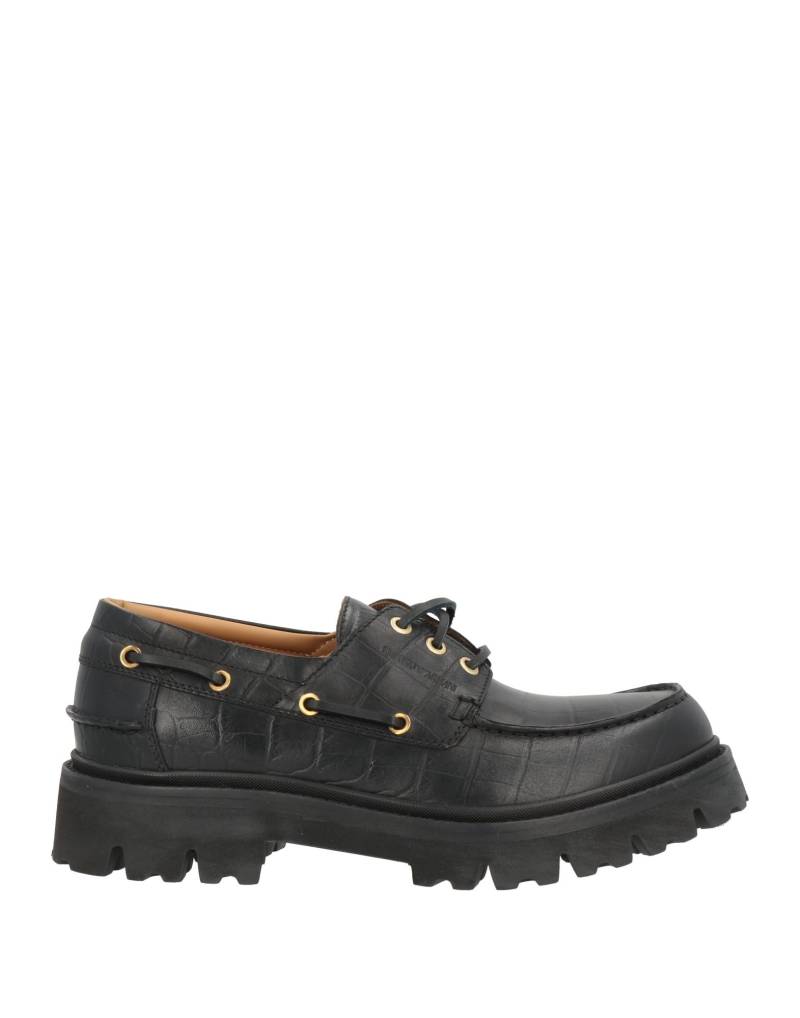 EMPORIO ARMANI Schnürschuh Herren Schwarz von EMPORIO ARMANI