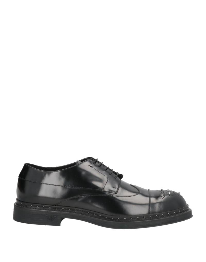 EMPORIO ARMANI Schnürschuh Herren Schwarz von EMPORIO ARMANI