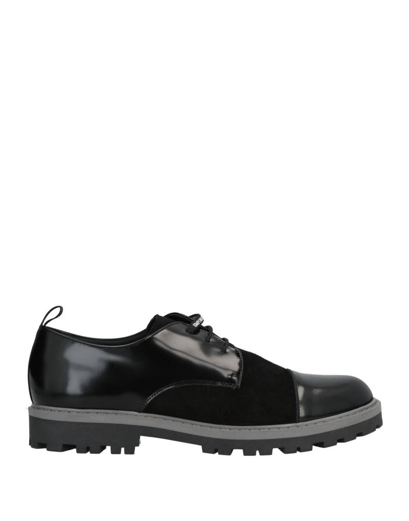 EMPORIO ARMANI Schnürschuh Kinder Schwarz von EMPORIO ARMANI