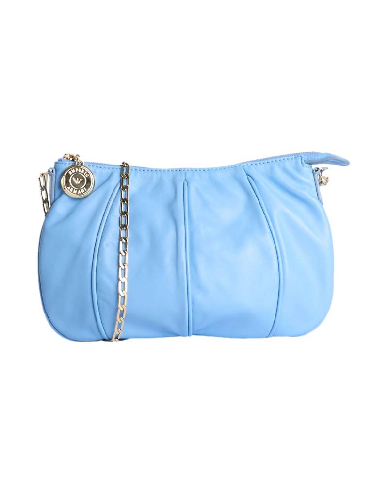 EMPORIO ARMANI Schultertasche Damen Hellblau von EMPORIO ARMANI