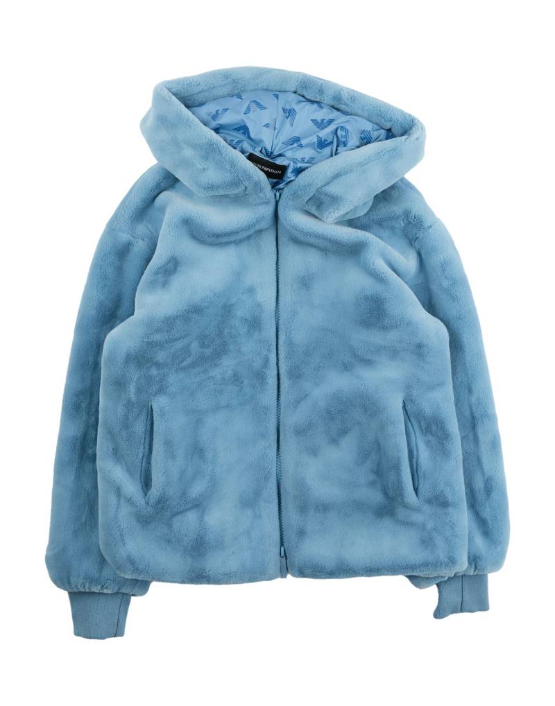 EMPORIO ARMANI Shearling- & Kunstfell Kinder Azurblau von EMPORIO ARMANI