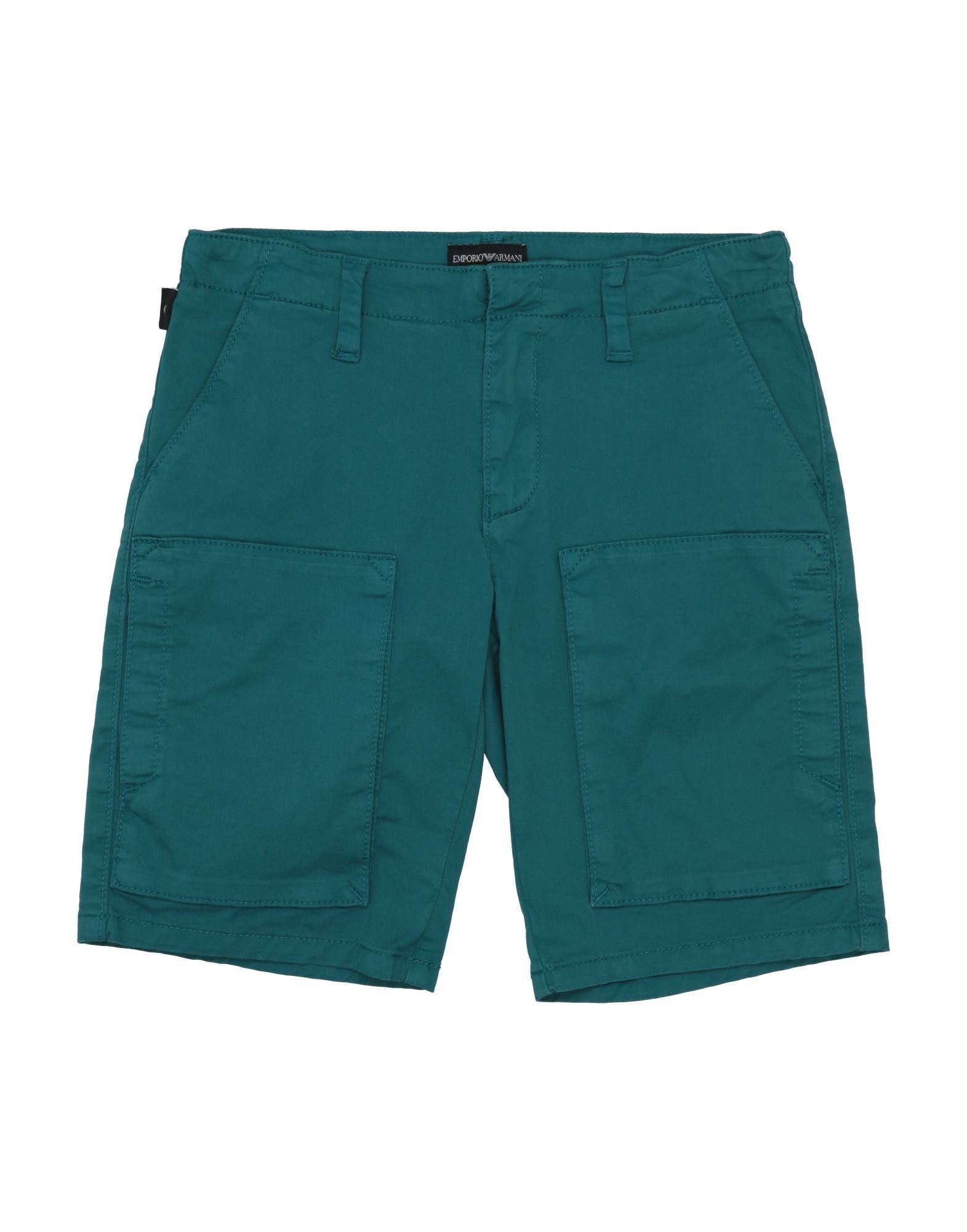 EMPORIO ARMANI Shorts & Bermudashorts Kinder Vert Émeraude von EMPORIO ARMANI