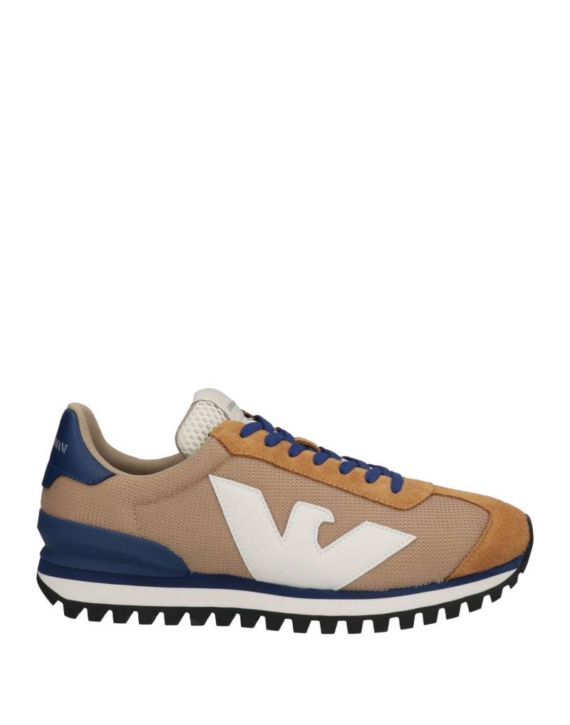 EMPORIO ARMANI Sneakers Herren Kamel von EMPORIO ARMANI