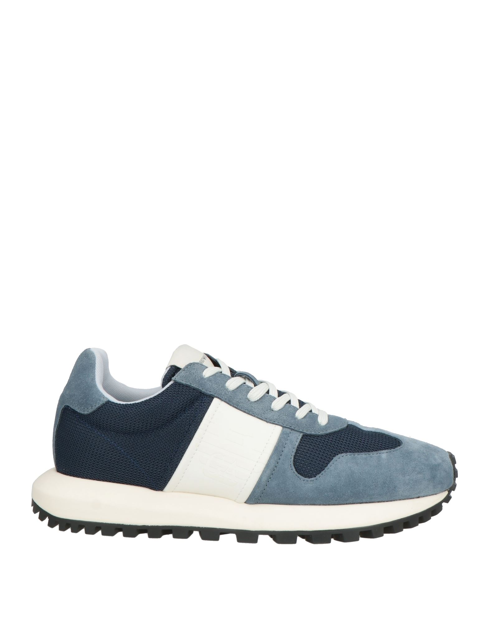 EMPORIO ARMANI Sneakers Herren Taubenblau von EMPORIO ARMANI