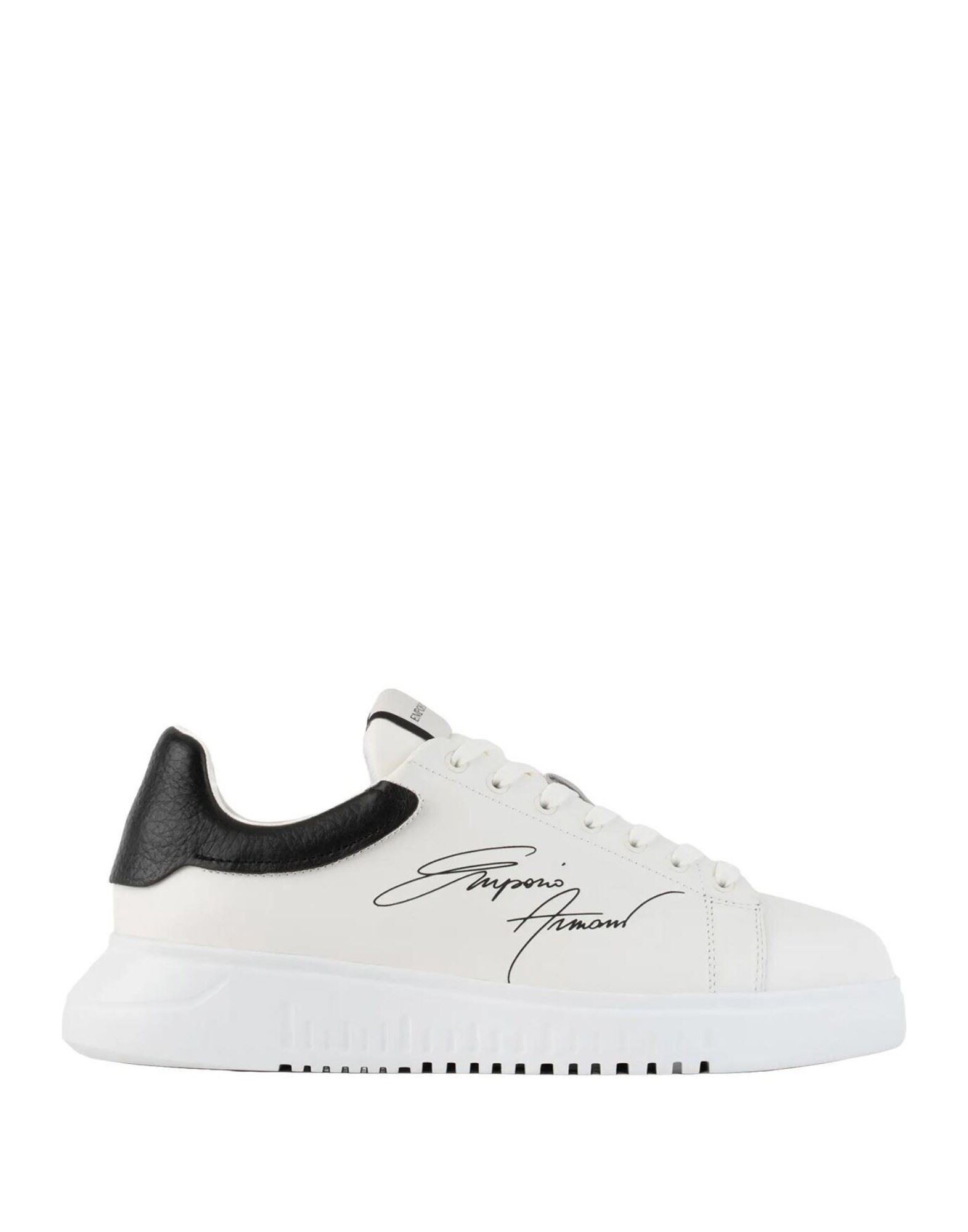 EMPORIO ARMANI Sneakers Herren Weiß von EMPORIO ARMANI