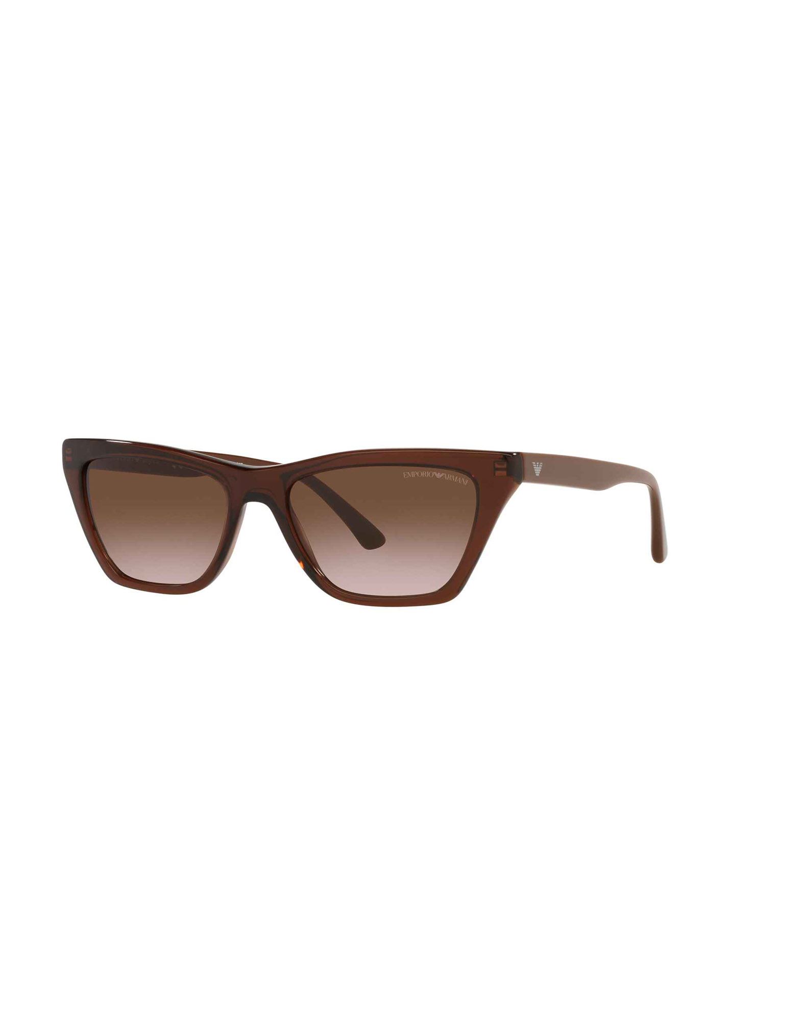 EMPORIO ARMANI Sonnenbrille Damen Dunkelbraun von EMPORIO ARMANI