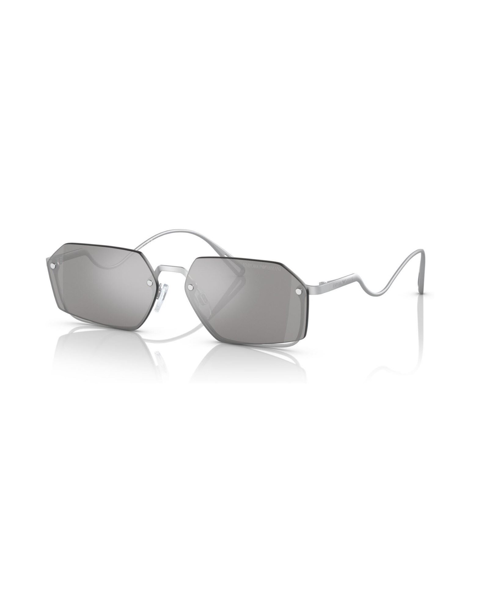 EMPORIO ARMANI Sonnenbrille Damen Silber von EMPORIO ARMANI