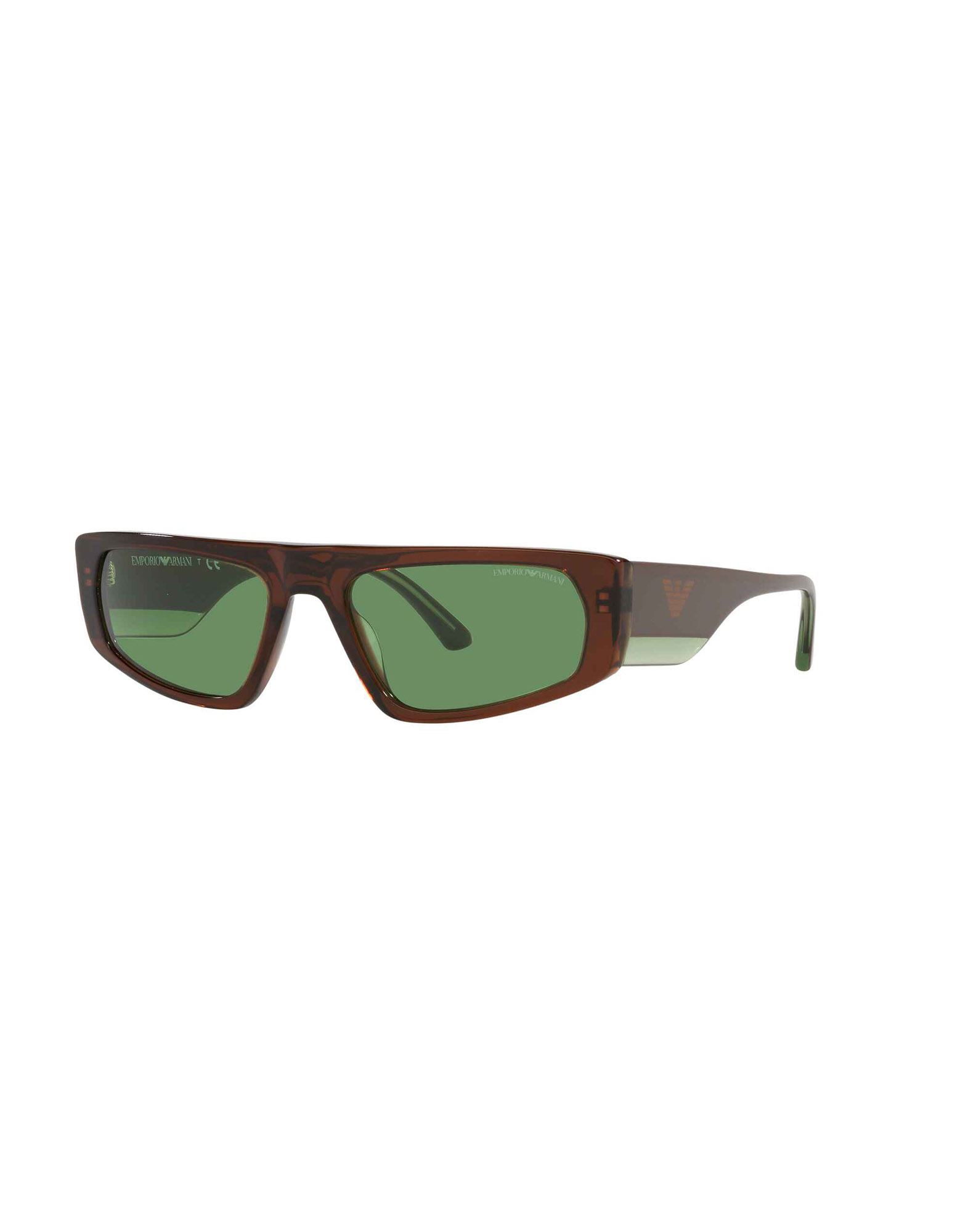 EMPORIO ARMANI Sonnenbrille Herren Dunkelbraun von EMPORIO ARMANI