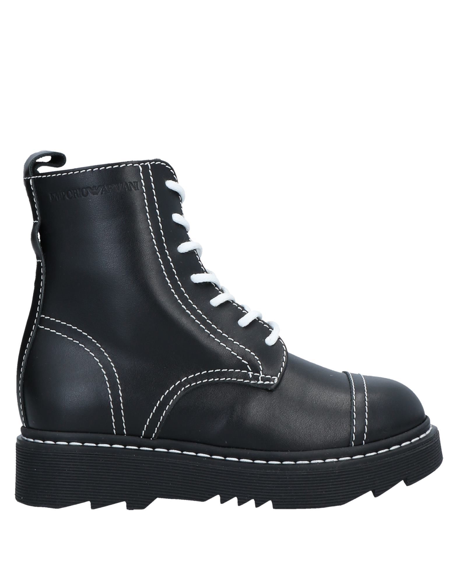 EMPORIO ARMANI Stiefelette Kinder Schwarz von EMPORIO ARMANI