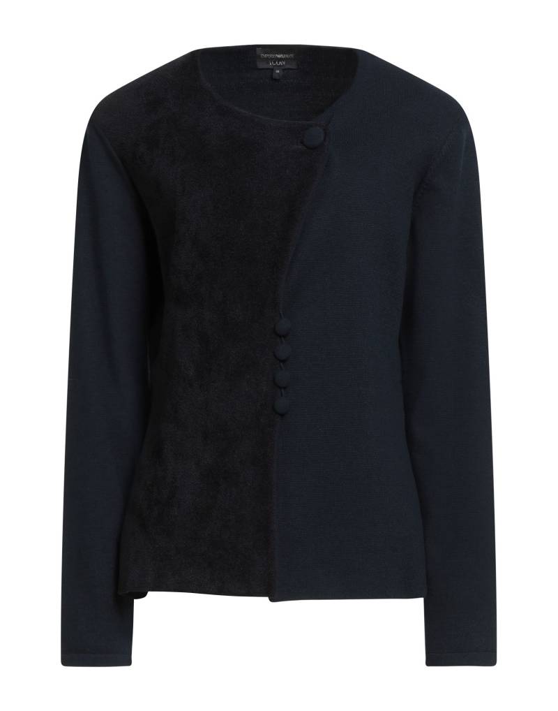 EMPORIO ARMANI Strickjacke Damen Marineblau von EMPORIO ARMANI