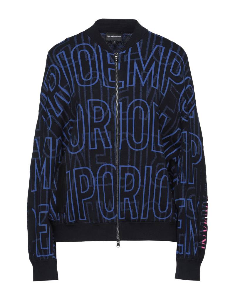 EMPORIO ARMANI Strickjacke Damen Nachtblau von EMPORIO ARMANI